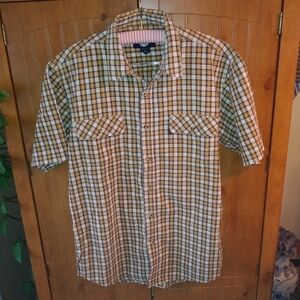 50% off Converse Plaid Short Sleeve Mens Shirt